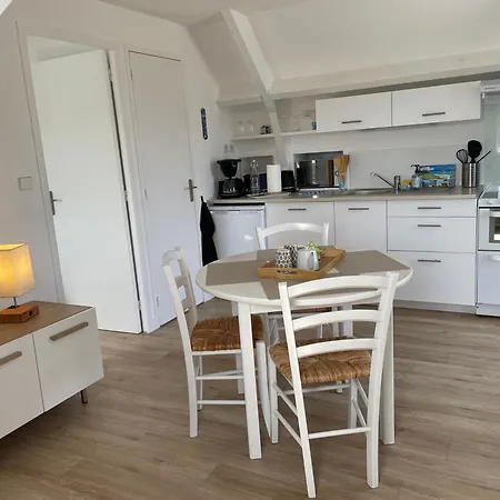 Appartement T2 Vue Mer Sauzon Terrasse Et Parking Prives Exterior photo